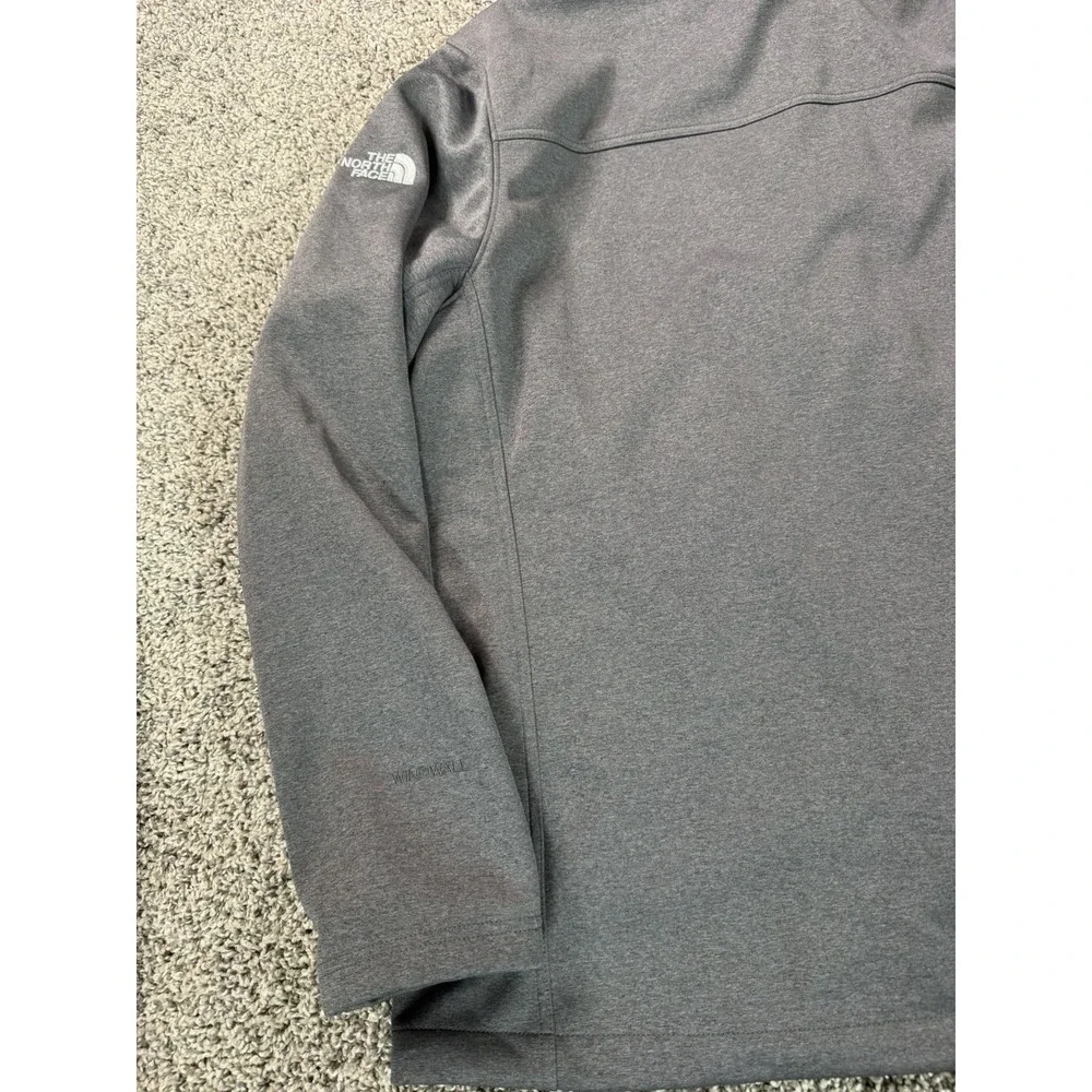The North Face Ridgewall Soft Shell Jacket Men's Size 2XL Gray Outdoor